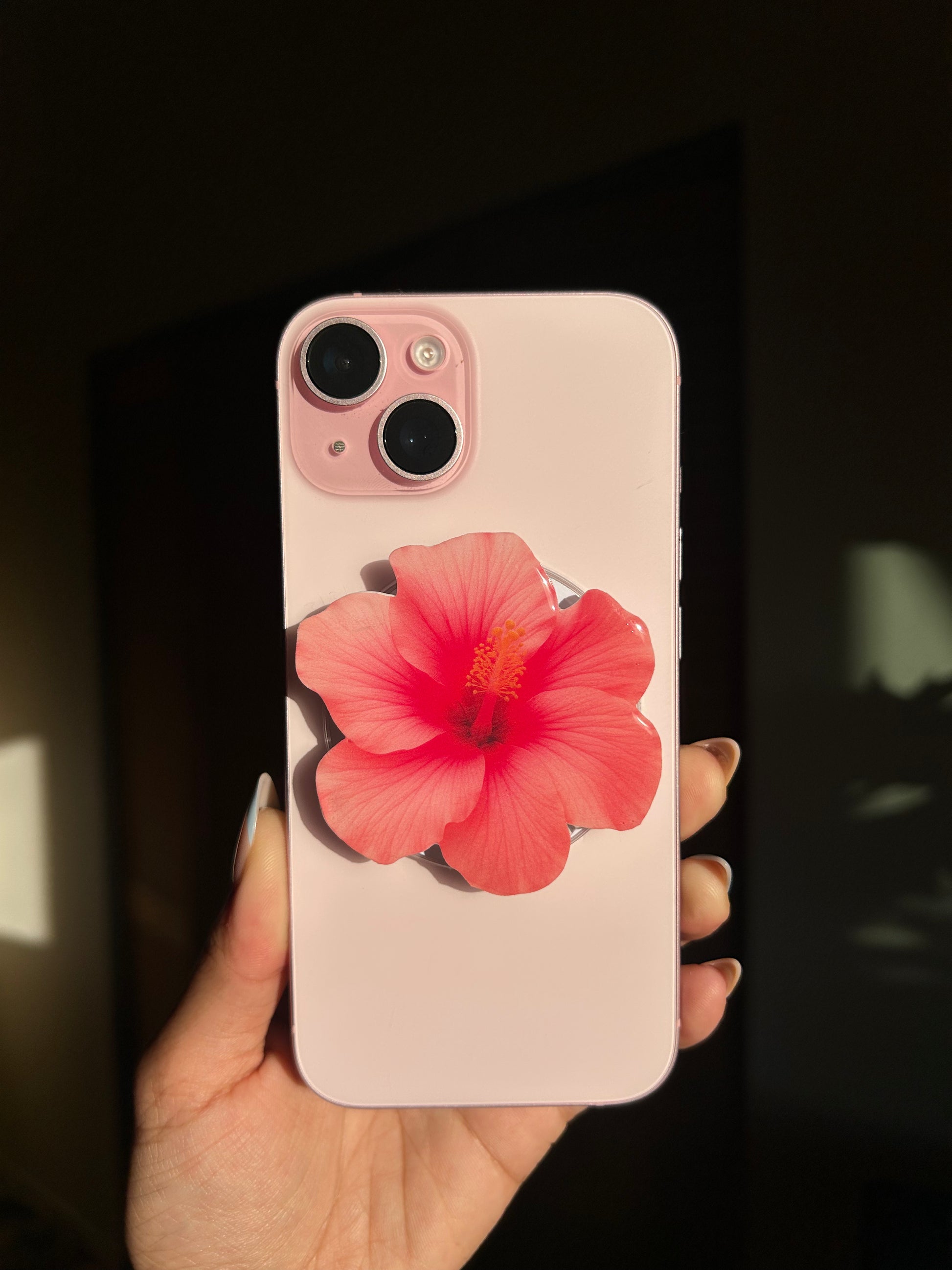 Hibiscus Phone Grip