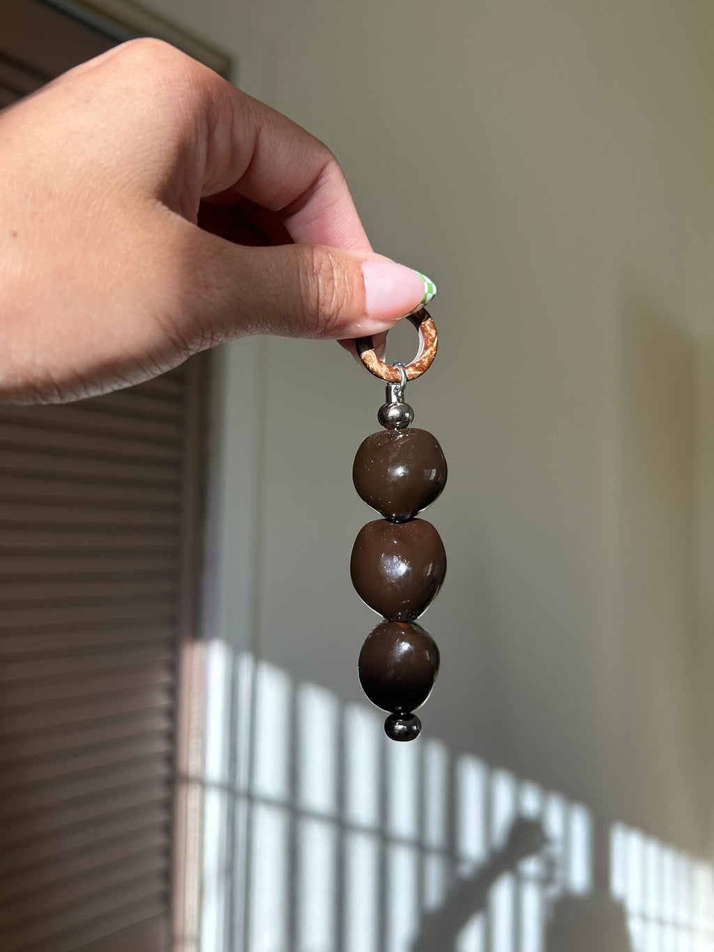 Kukui nut keychain 