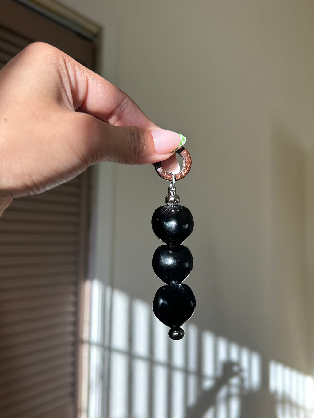 Kukui nut keychain 